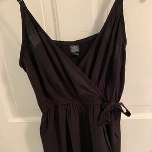 Wild Fable Black Wrap Romper